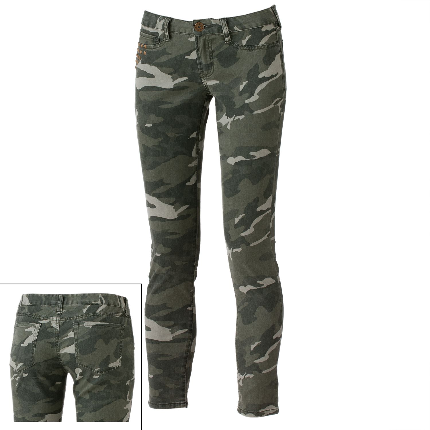 black camo jeggings