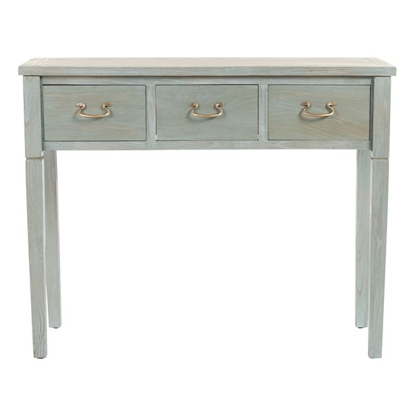 Safavieh Cindy Console Table, 30 Inch Wide White Console Table