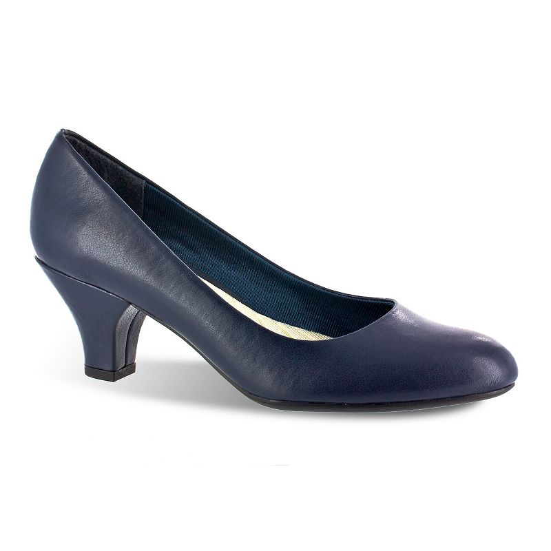 FABULOUSNAVYM Easy Street Fabulous Womens Dress Heels, Size: 10, sku FABULOUSNAVYM