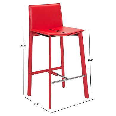 Safavieh Janet 2-pc. Bar Stool Set