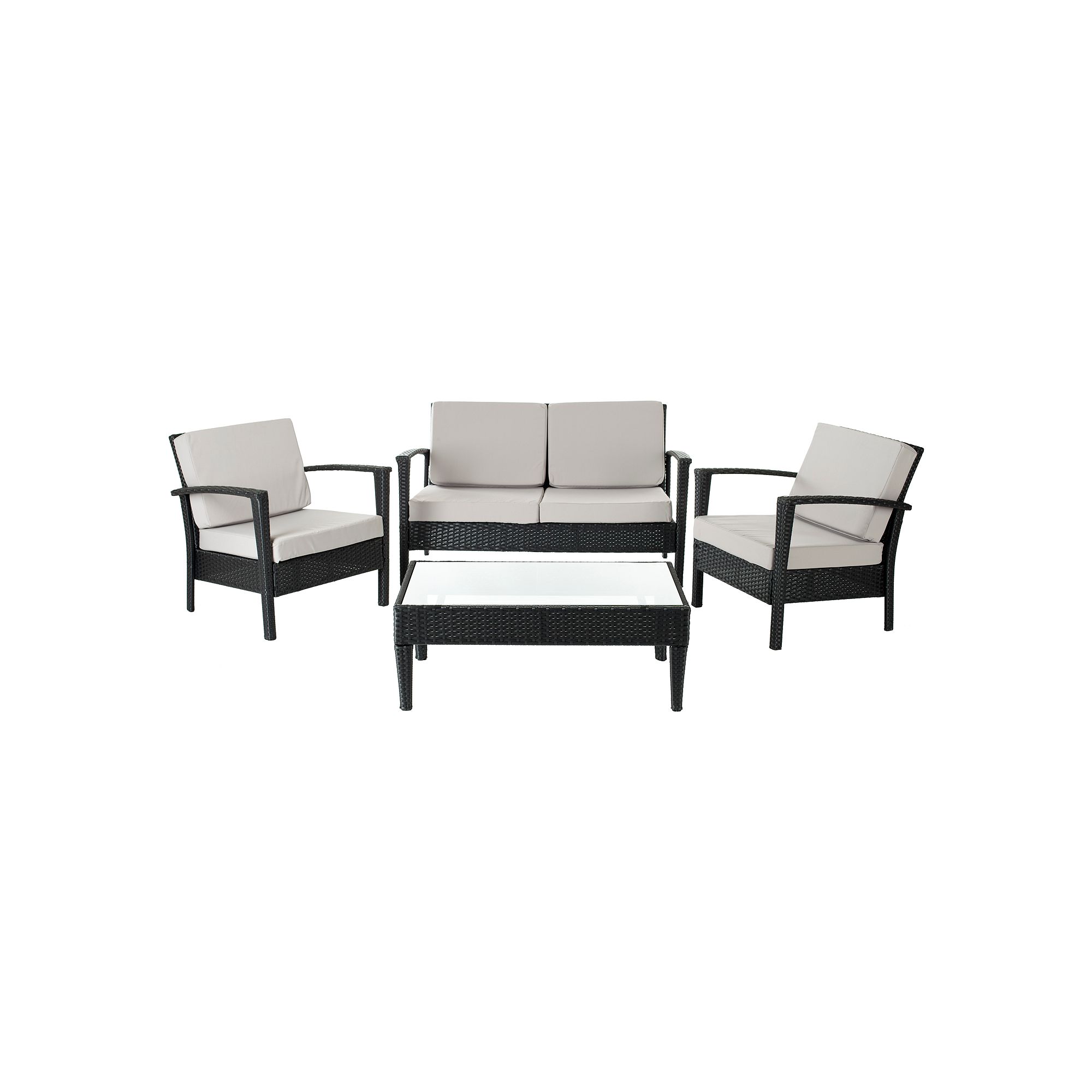 Safavieh 4-pc. Patio Set, Grey
