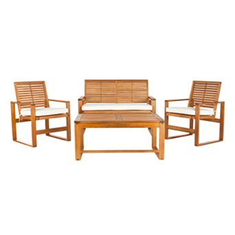 Safavieh Ozark 4 pc Patio Set