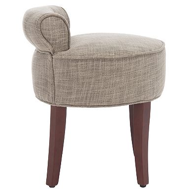 Safavieh Georgia Linen Vanity Stool