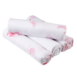 aden + anais 4-pk. Girls N' Swirls Muslin Swaddling Wraps