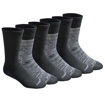 Men's Dickies 6-pack Dri-Tech Comfort Moisture-Control Crew Socks