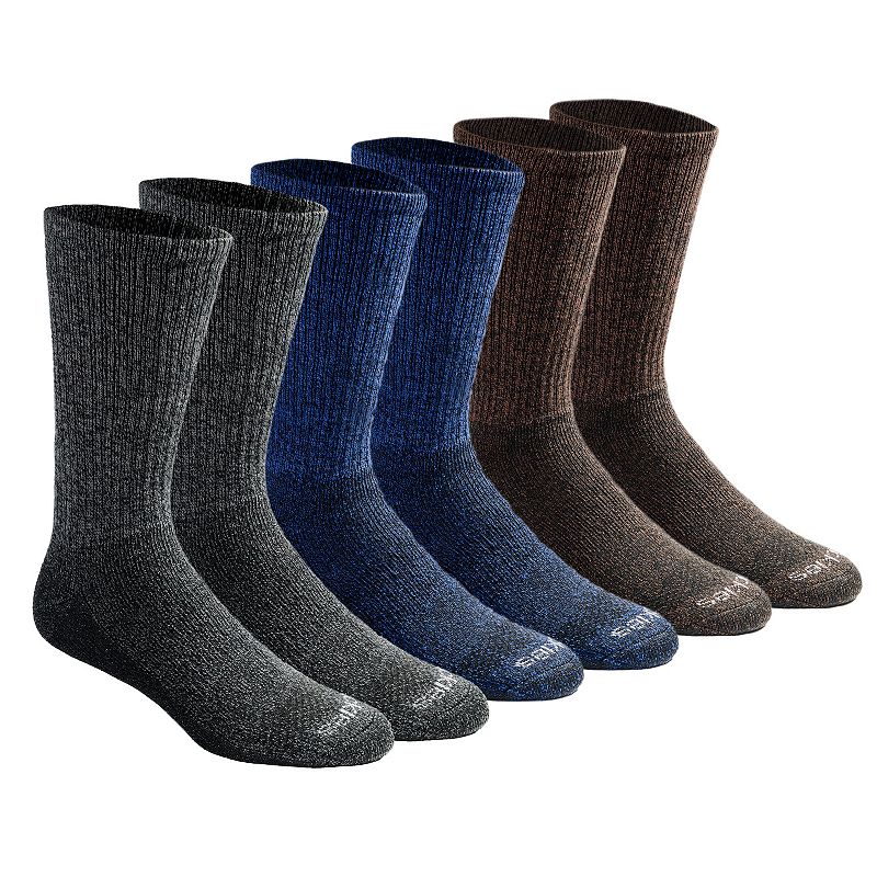 UPC 737899621374 product image for Men's Dickies 6-pack Dri-Tech Comfort Moisture-Control Crew Socks, Size: 6-12, D | upcitemdb.com