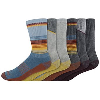 Men's Dickies 6-pack Dri-Tech Comfort Moisture-Control Crew Socks