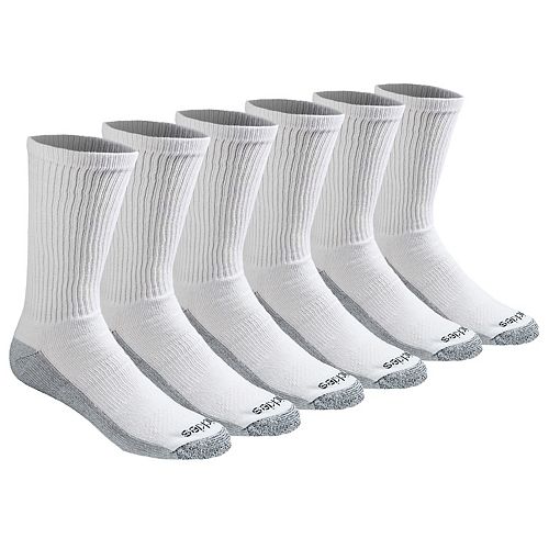 Men's Dickies 6pk. DriTech Comfort MoistureControl Crew Socks