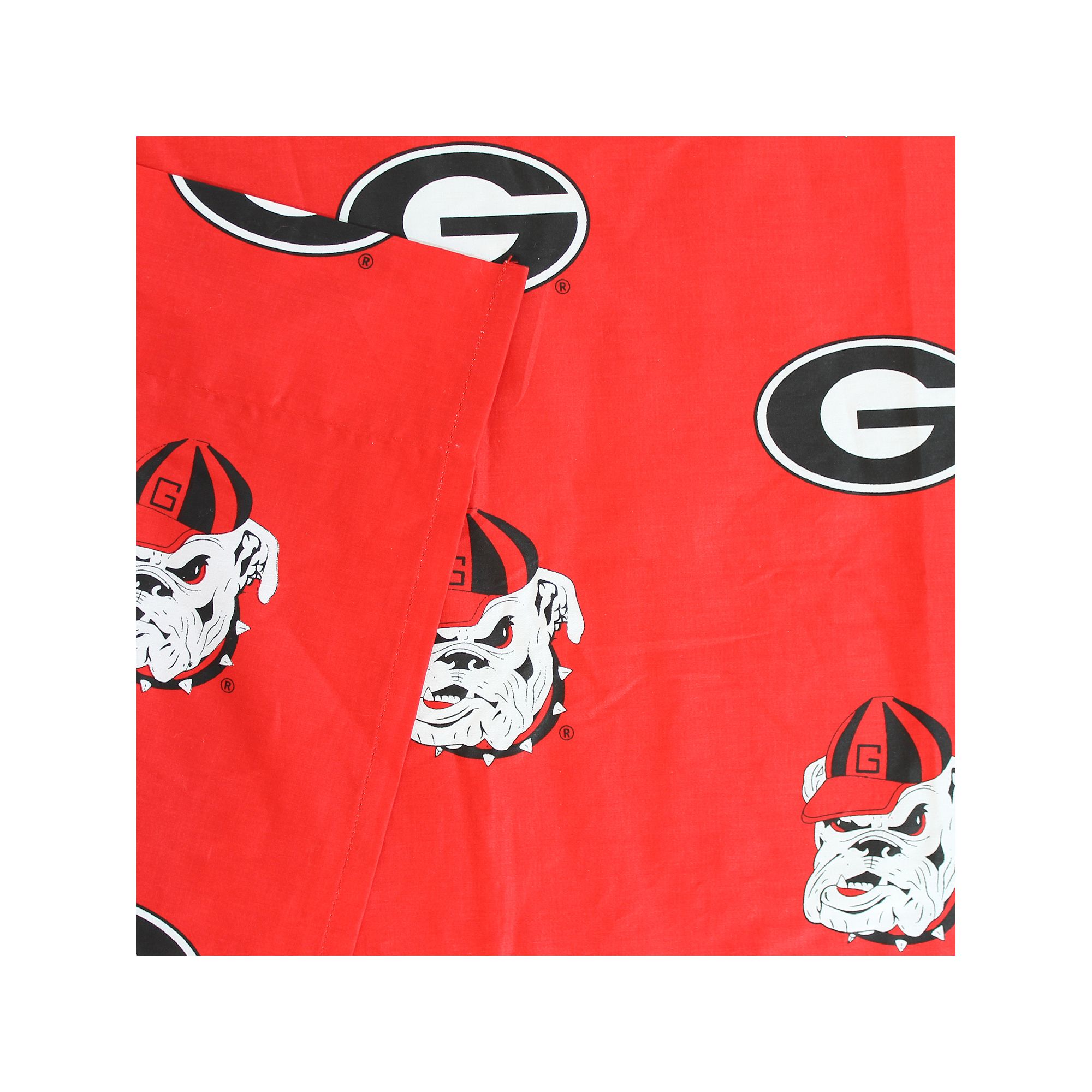 Georgia Bulldogs Printed Sheet Set - Full, Team