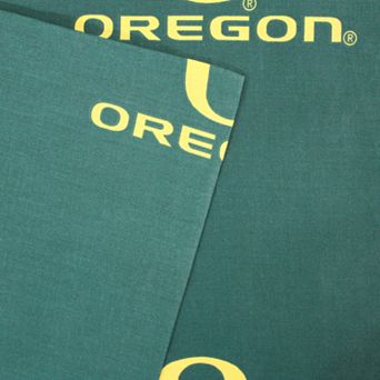 Oregon Ducks Printed Sheet Set - Queen