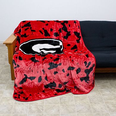 Georgia Bulldogs Throw Blanket