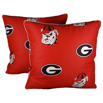 Georgia Bulldogs Decorative Pillow Set