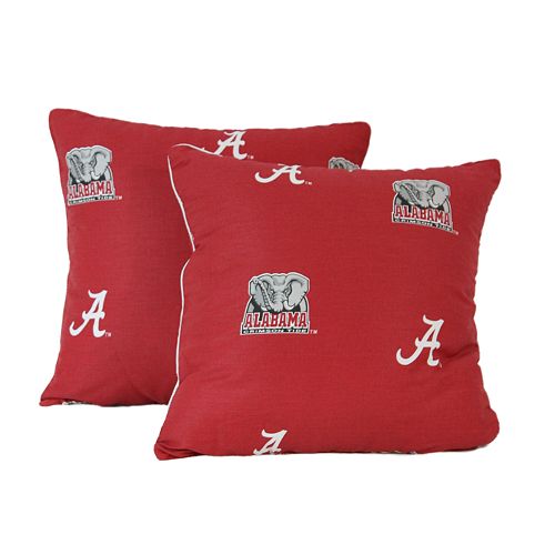 Alabama Crimson Tide Decorative Pillow Set