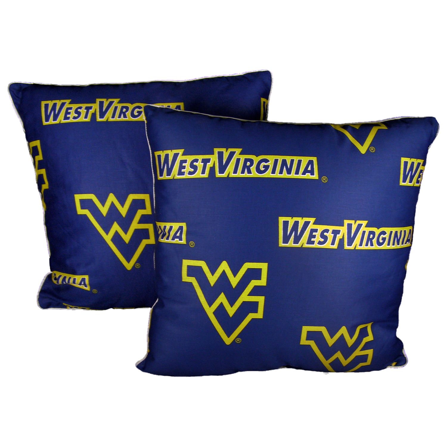 College Covers West Virginia Mountaineers Body Pillow | 20x60 Inch | Officially Licensed Team Pillow