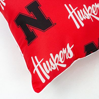 Nebraska Cornhuskers Decorative Pillow Set