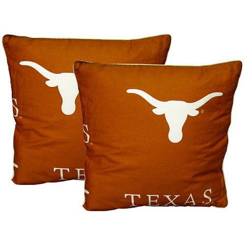 Texas Longhorns Decorative Pillow Set