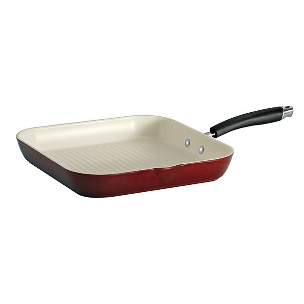 Tramontina Ceramica 11 in. Porcelain Enamel Square Grill Pan