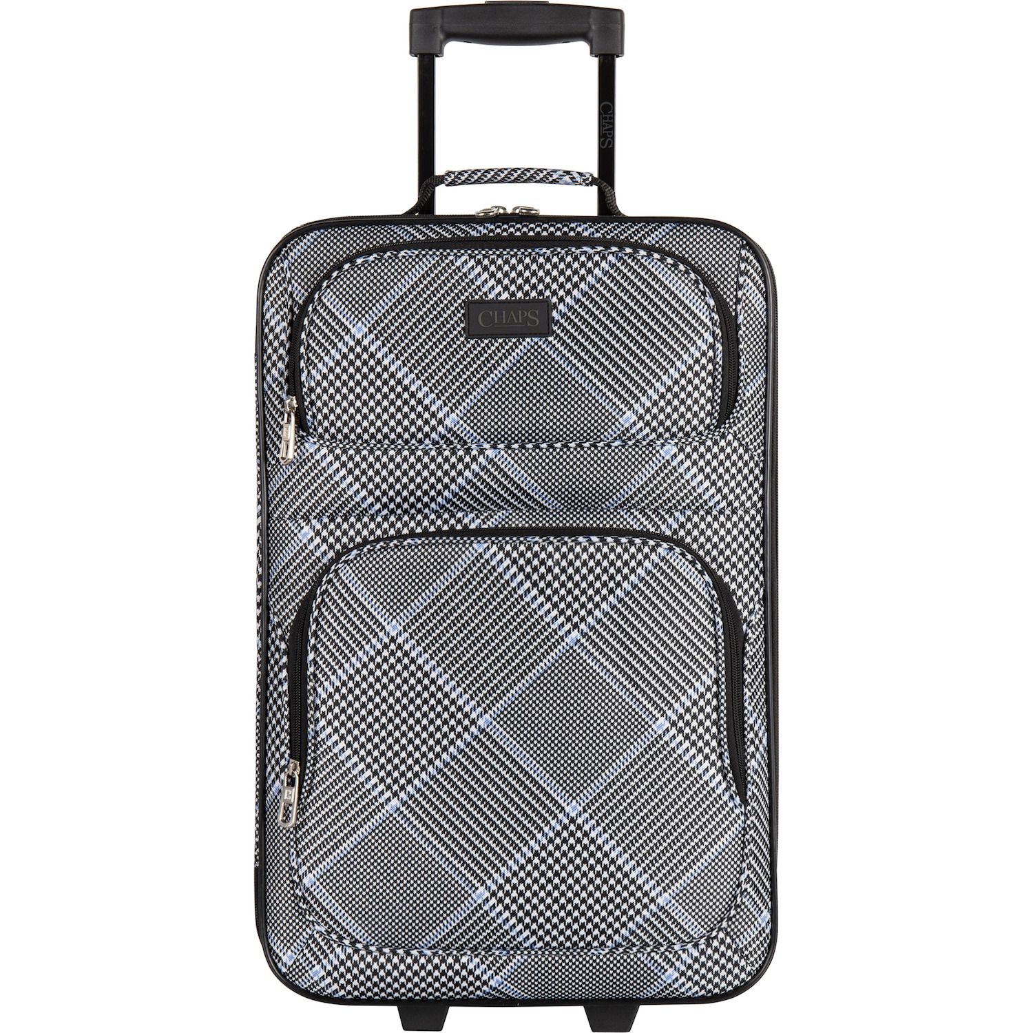 kohls chaps 5 piece luggage