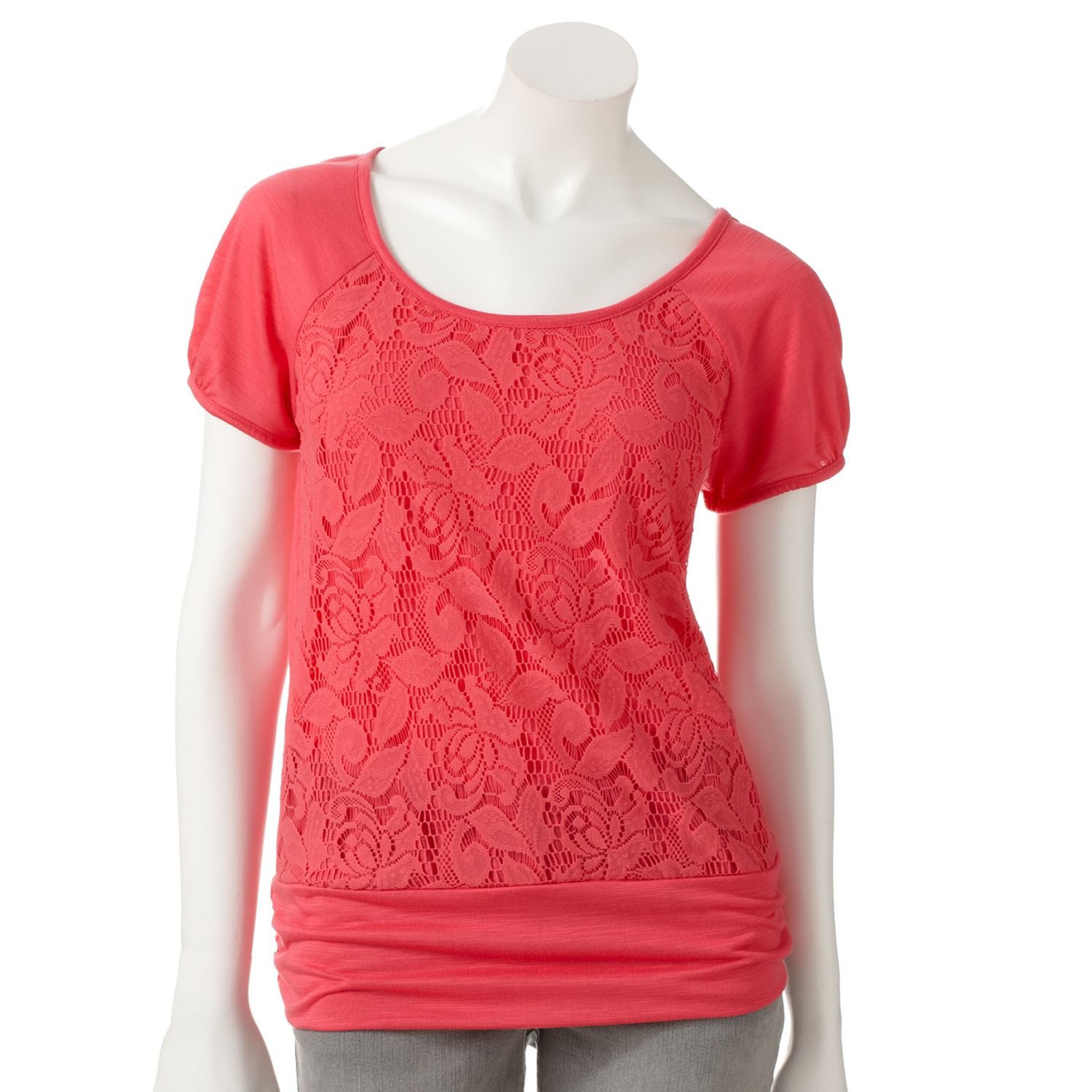 banded bottom tops kohls