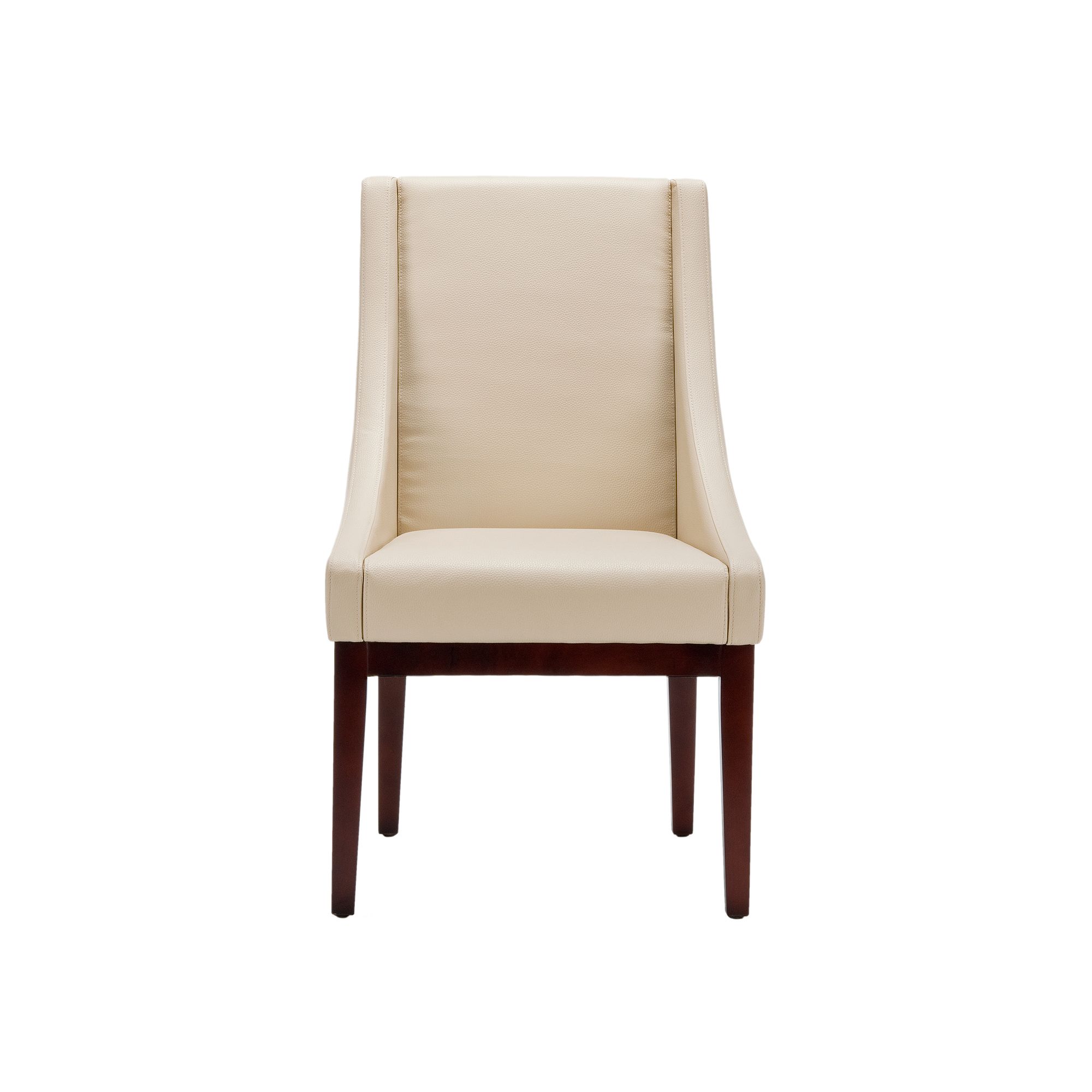 Safavieh Creme Sloping Armchair, Ivory
