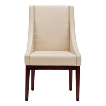 Safavieh Creme Sloping Armchair