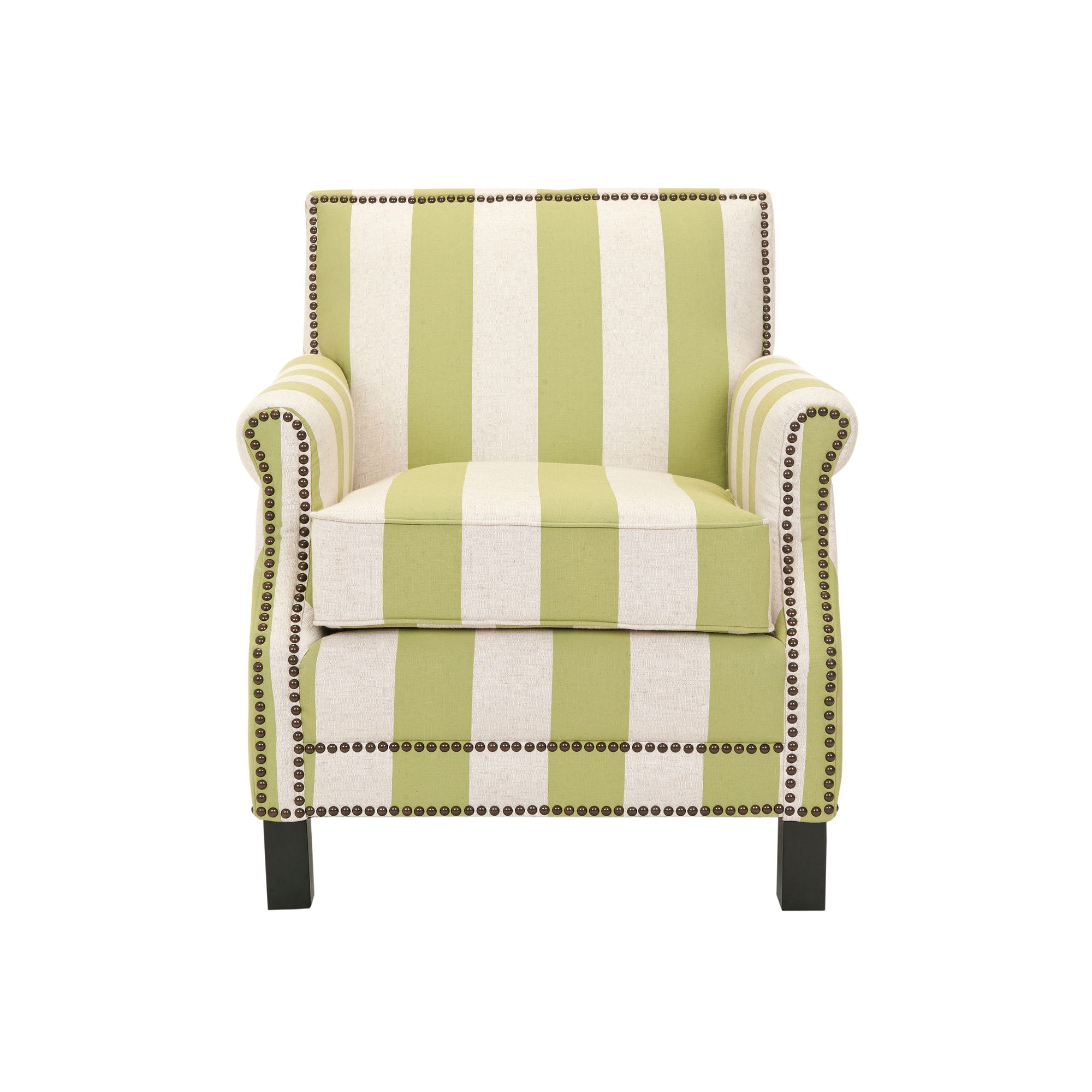 Safavieh Easton Striped Club Chair, Beige