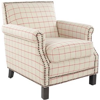 Safavieh Easton Club Plaid Chair