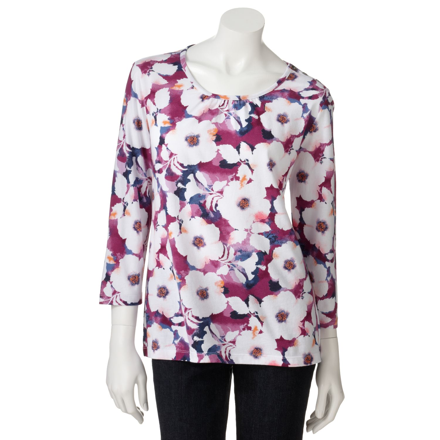 croft and barrow tops at kohls