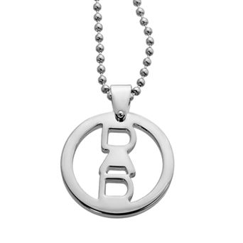 LYNX Stainless Steel "DAD" Pendant - Men