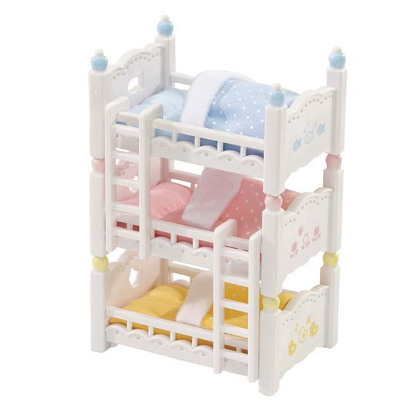 Calico Critters Triple Baby Bunk Beds Set, Kohls Bunk Beds