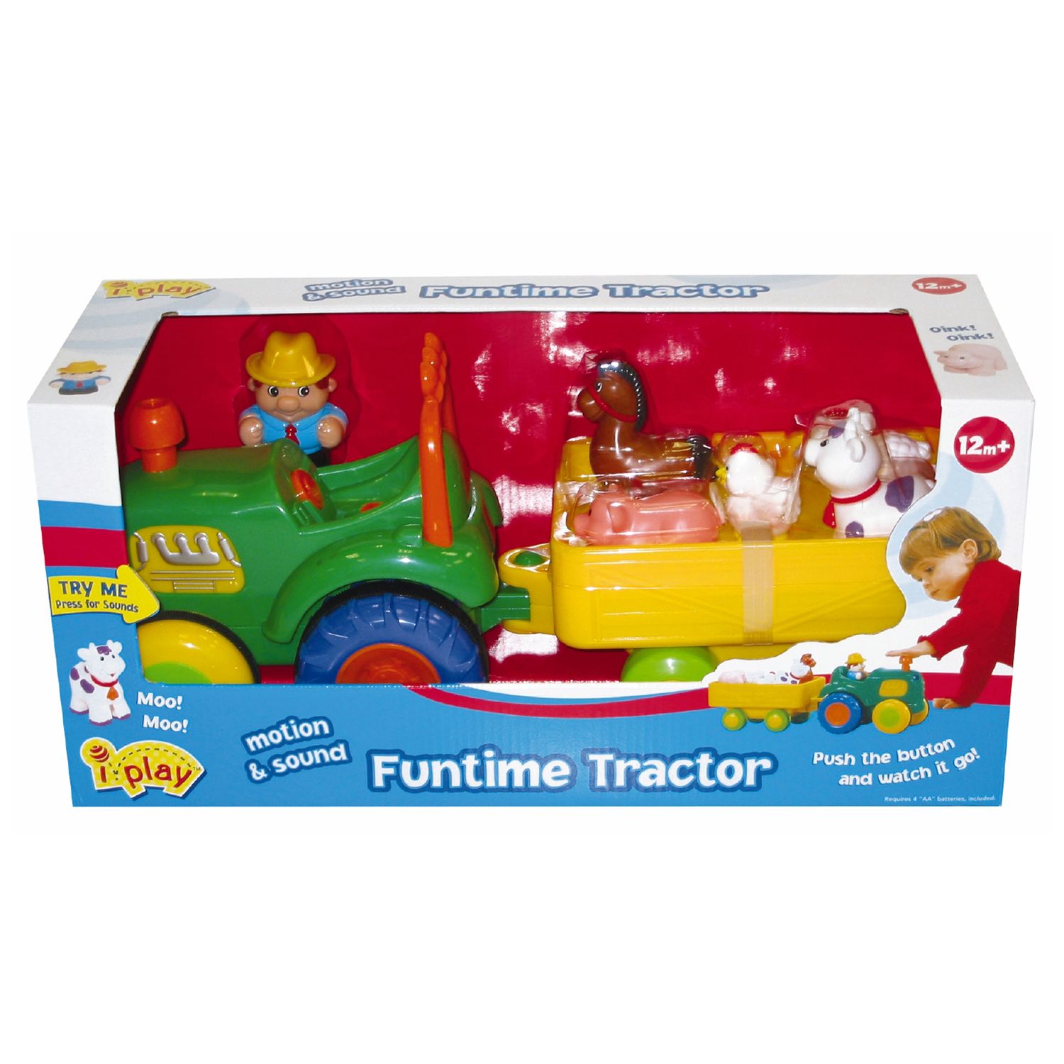 funtime tractor farm playset