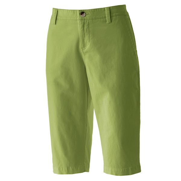 Sonoma Goods For Life® Original Fit Twill Skimmer Pants