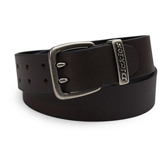 Dickies Double-Grommet Leather Belt - Men