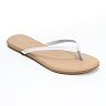 lauren conrad flip flops white