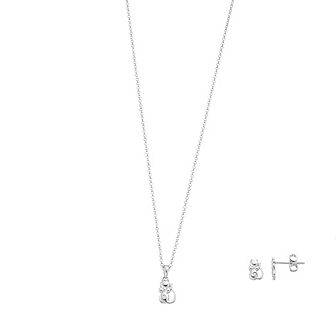 Little Diva Diamonds Sterling Silver Diamond Accent Cat Pendant - Kids
