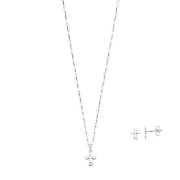 Kohls jewelry diamond on sale necklace