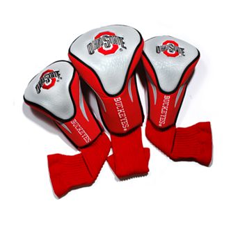 Team Golf Ohio State Buckeyes 3 pc Contour Head Cover Set