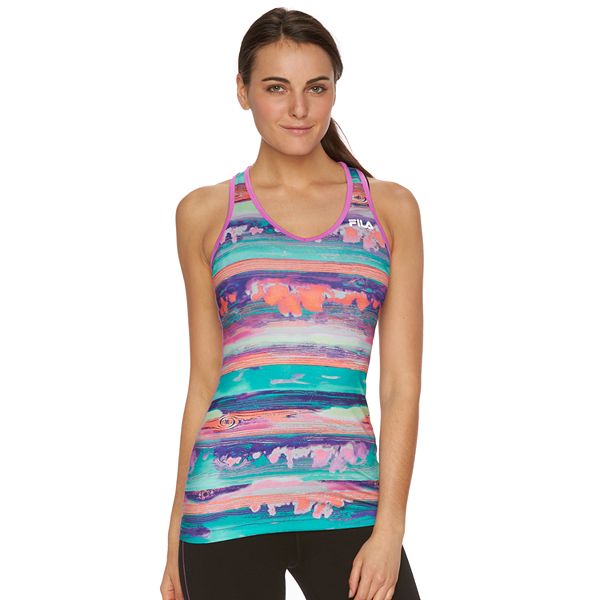 FILA SPORT TRU-DRY Shelf Bra Racerback Gym Tank Women's Size XS NEW