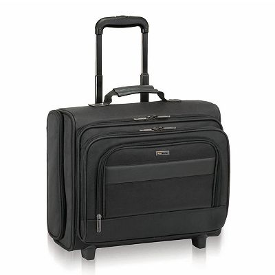 Solo Classic Rolling Nylon Laptop Overnight Bag