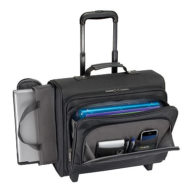 Solo Classic Rolling Nylon Laptop Overnight Bag