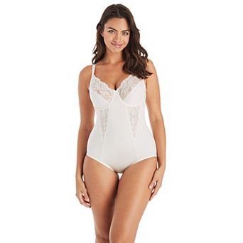 Maidenform Extra Firm Control Shapewear Lace-Trim Body Shaper 1456
