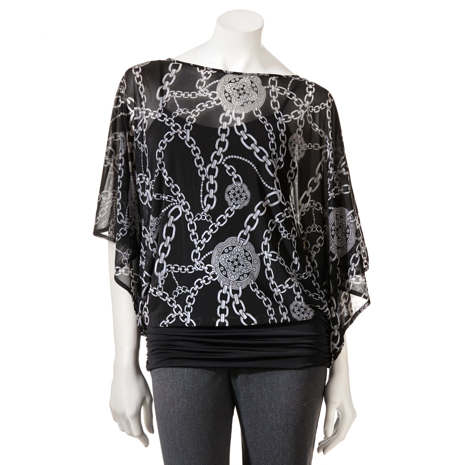 banded bottom tops kohls