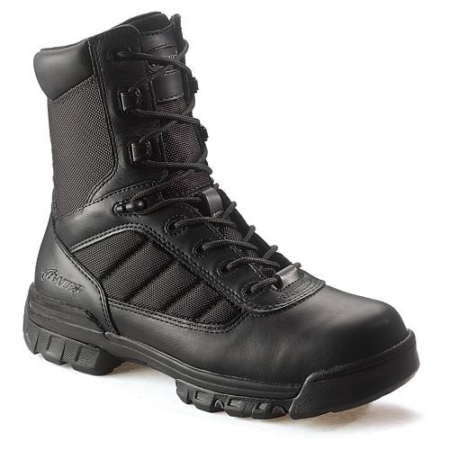 Bates Mens 8 Maneuver Waterproof Side Zip Fire and Safety Boot