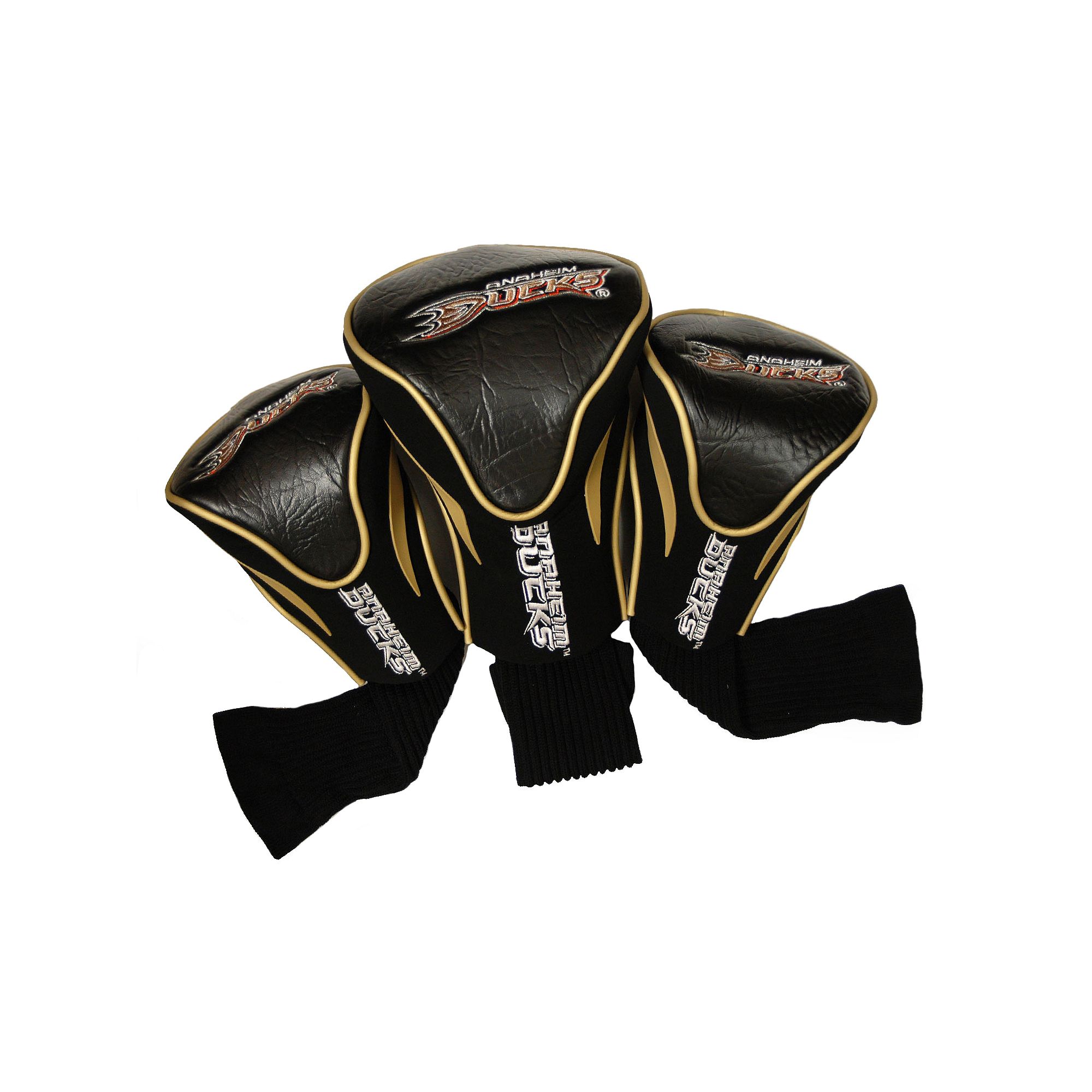 Team Golf Anaheim Ducks 3-pc. Contour Head Cover Set, Dks Team