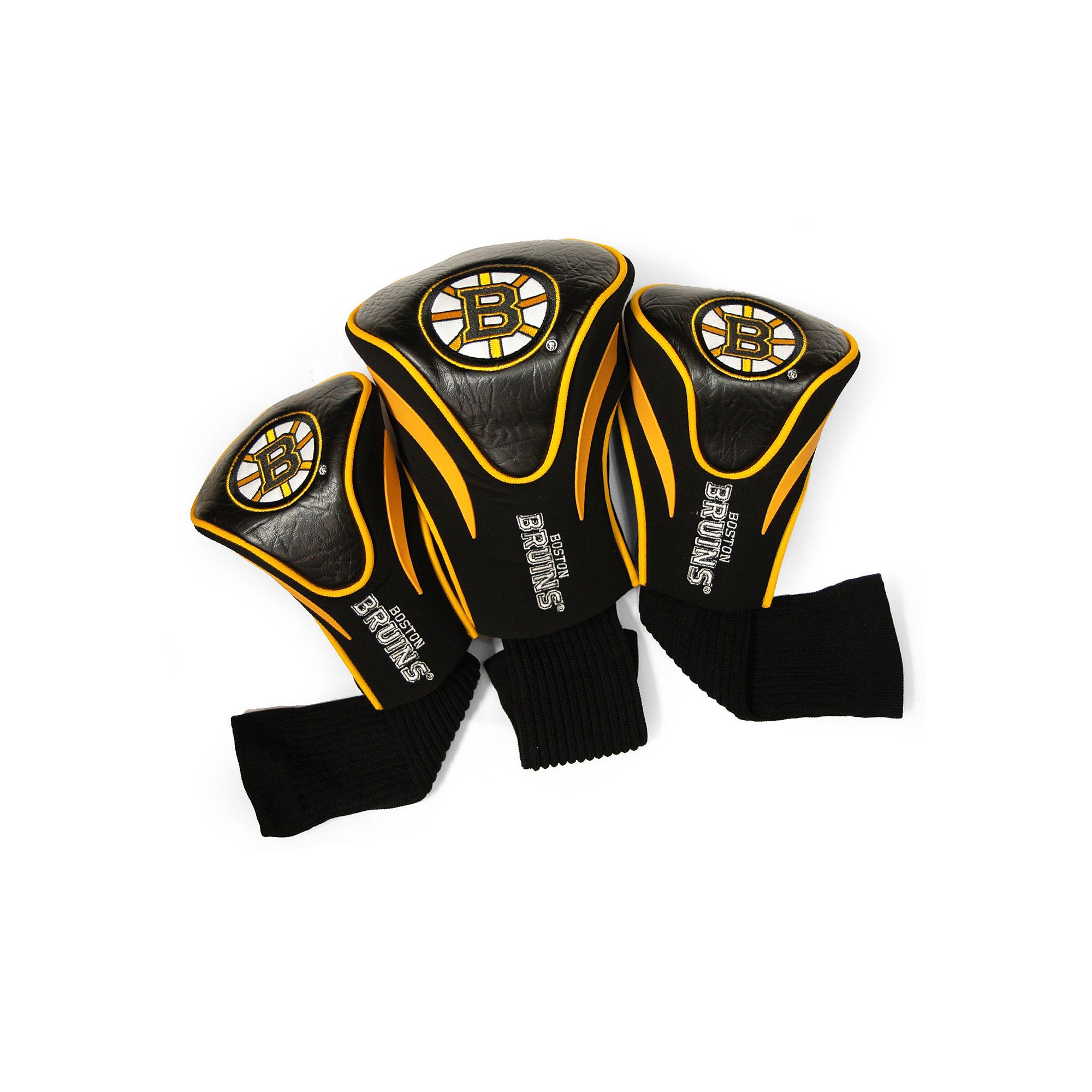 Team Golf Boston Bruins 3-pc. Contour Head Cover Set