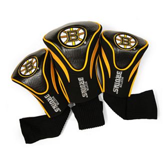 Team Golf Boston Bruins 3 pc Contour Head Cover Set
