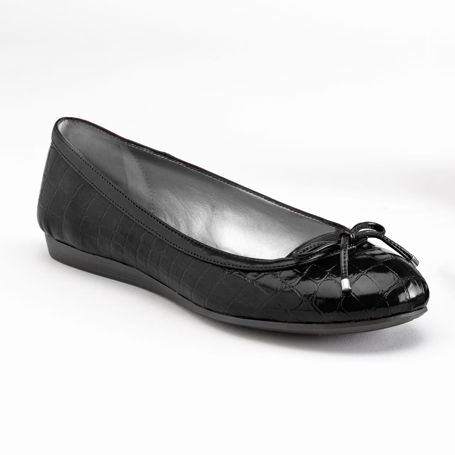 kohls black flats