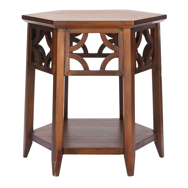 Safavieh Connor End Table, Brown