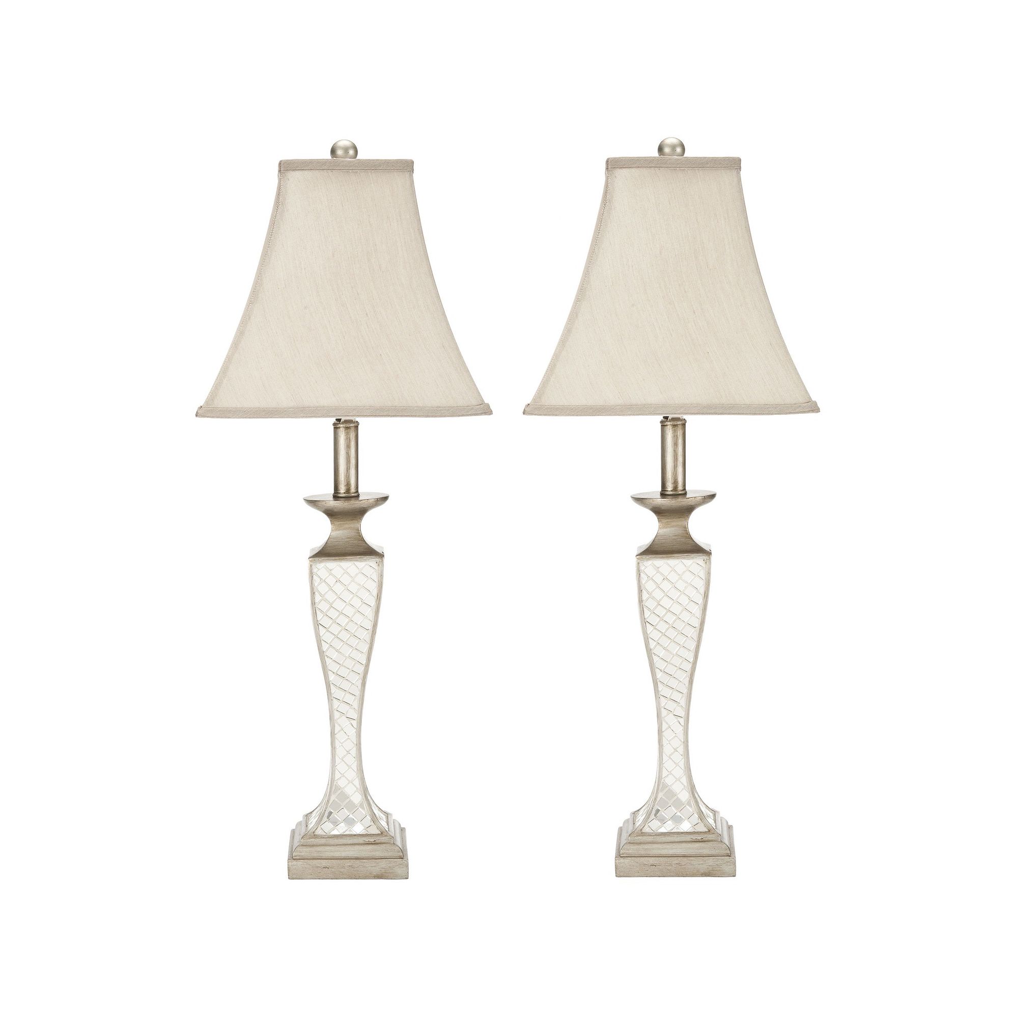 Safavieh Kailey 2-pc. Table Lamp Set, Silver