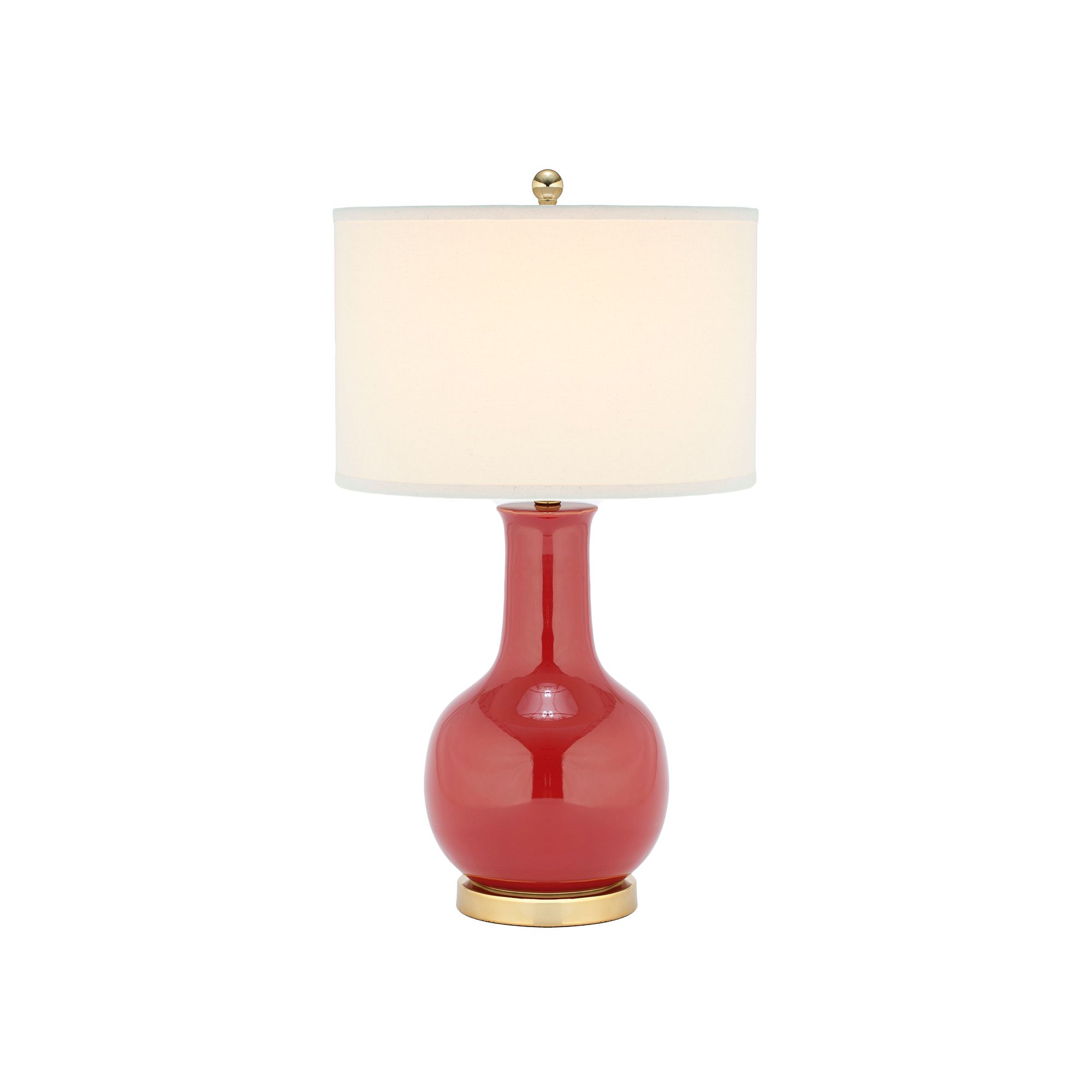 Safavieh Paris Table Lamp, Red